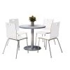 Kfi Round 36 W, 36 L, 29 H, Wood Top, Grey -Kitchen & Dining Furniture Sales Store Z tsHwqcpEx 1