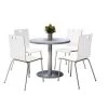 Kfi Round 42 W, 42 L, 29 H, Wood Top, Grey -Kitchen & Dining Furniture Sales Store Z tsHwqcpEx