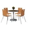 Kfi Round 36 W, 36 L, 29 H, Wood Top, Walnut -Kitchen & Dining Furniture Sales Store Z tsHxkcpEx 1