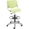 Kfi Poly Adjustable Stool, Perforated Back, Color: Lime Green -Kitchen & Dining Furniture Sales Store Z tsIvqcpEx