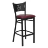 Flash Furniture Restaurant Stool, Blk Coffee, Burg Seat -Kitchen & Dining Furniture Sales Store Z xtIwicpEx