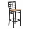 Flash Furniture Restaurant Stool, Window Bck, Natural Sea -Kitchen & Dining Furniture Sales Store Z xtJ hcpEx