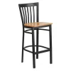 Flash Furniture Restaurant Stool, School Back, Nat Seat 2 Flash Furniture Restaurant Stool, School Back, Nat Seat -Kitchen & Dining Furniture Sales Store Z xtJylcpEx