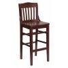 Flash Furniture Barstool, Mahogany Wood -Kitchen & Dining Furniture Sales Store Z xtKyqcpEx
